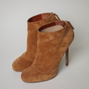 Sergio Rossi Suede Booties (SZ 38)